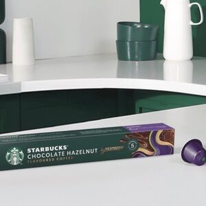 Starbucks NESPRESSO CHOCOLATE HAZELNUT for ORIGINAL LINE - 10 pods/1 box